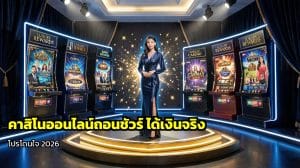 คาสิโนออนไลน์ถอนชัวร์