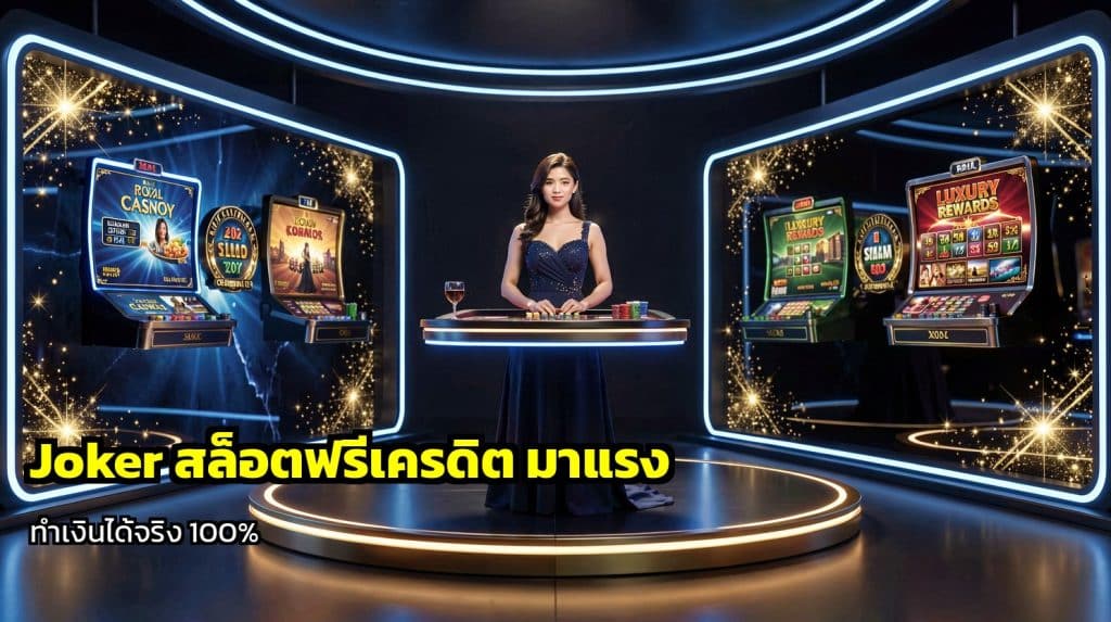 Joker สล็อตฟรีเครดิต