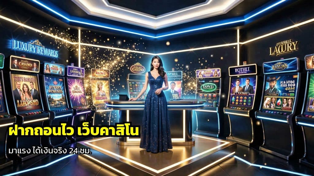 ฝากถอนไว เว็บคาสิโน