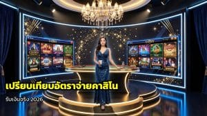 เปรียบเทียบอัตราจ่ายคาสิโน